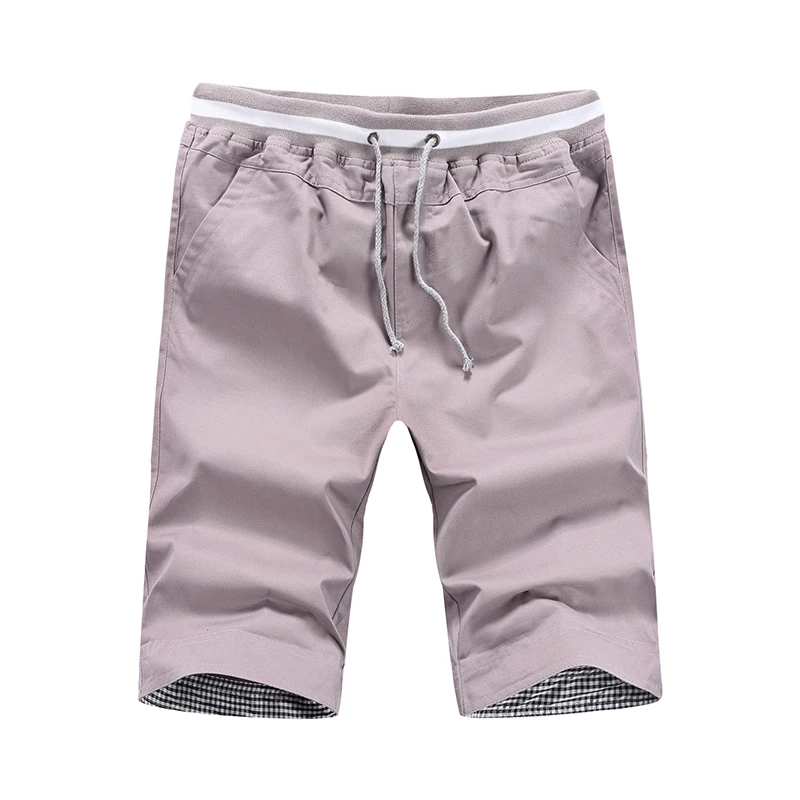 

Мужские шорты, Новинка лета 2022, однотонные хлопковые спортивные шорты на шнуровке для бега, модная повседневная мужская одежда, пляжные кор...