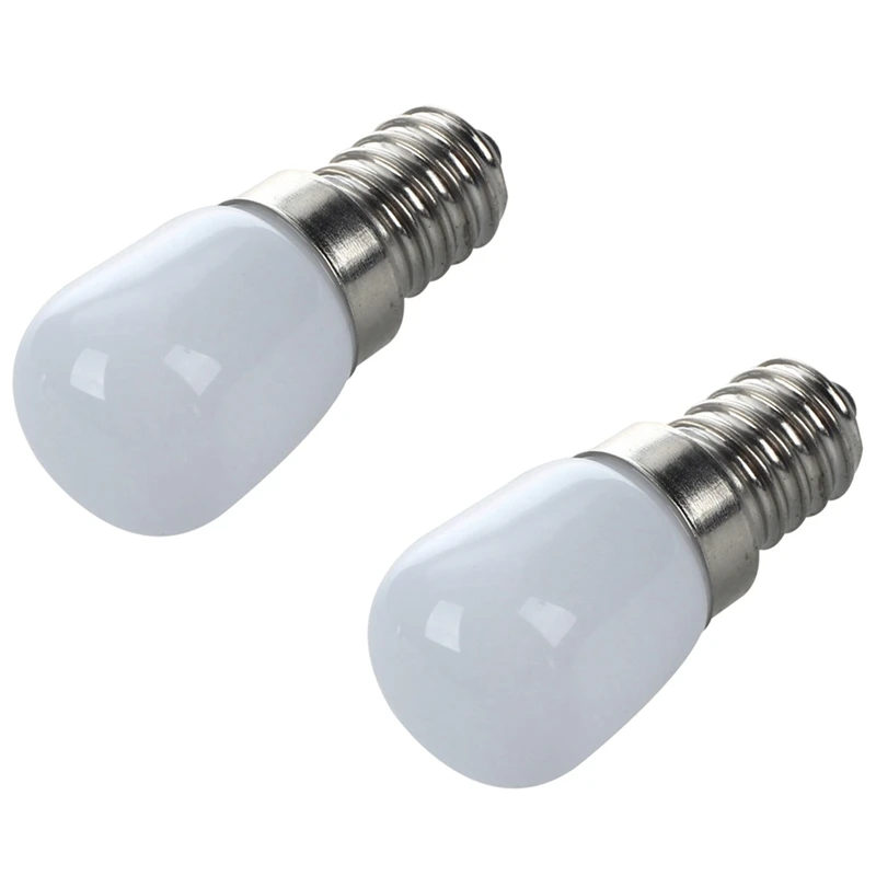 

1.5W SES E14 2835 SMD Fridge Freezer LED Light Bulbs Mini Pygmy Lamp 220V Color:White Pack:2Pcs