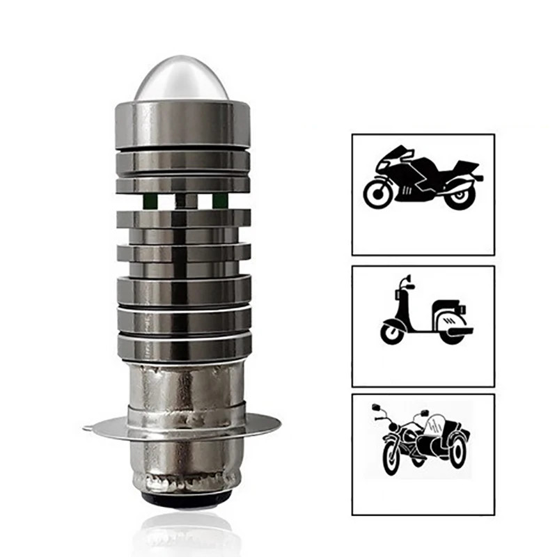 Универсальные двухцветные лампы для передних фар мотоциклов P15D H6 PX15D