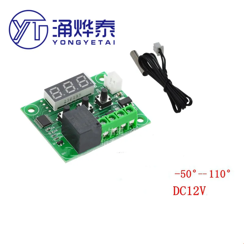 

YYT XH-W1209 Digital Display Thermostat, High Precision Temperature Controller, Temperature Control Switch