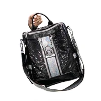 new sequines womens bag 2021 backpack purse new backpacks for school teenagers girls mochila para hombre