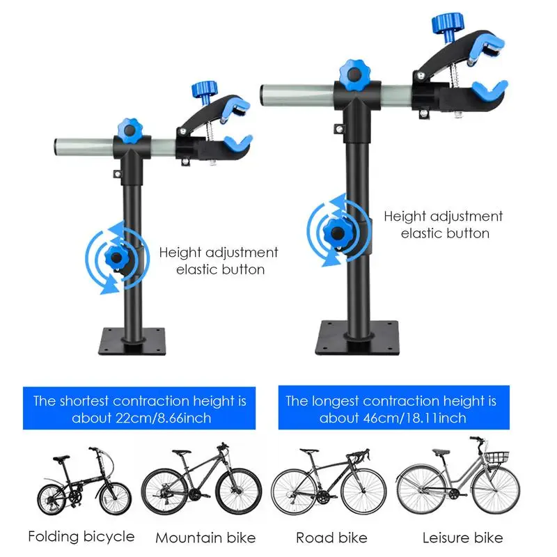 

Practical Durable Bike Repair Frame Kit Non-slip Adjustable Length 360 Degree Rotation Bicycle Mending Set Riding Accessories