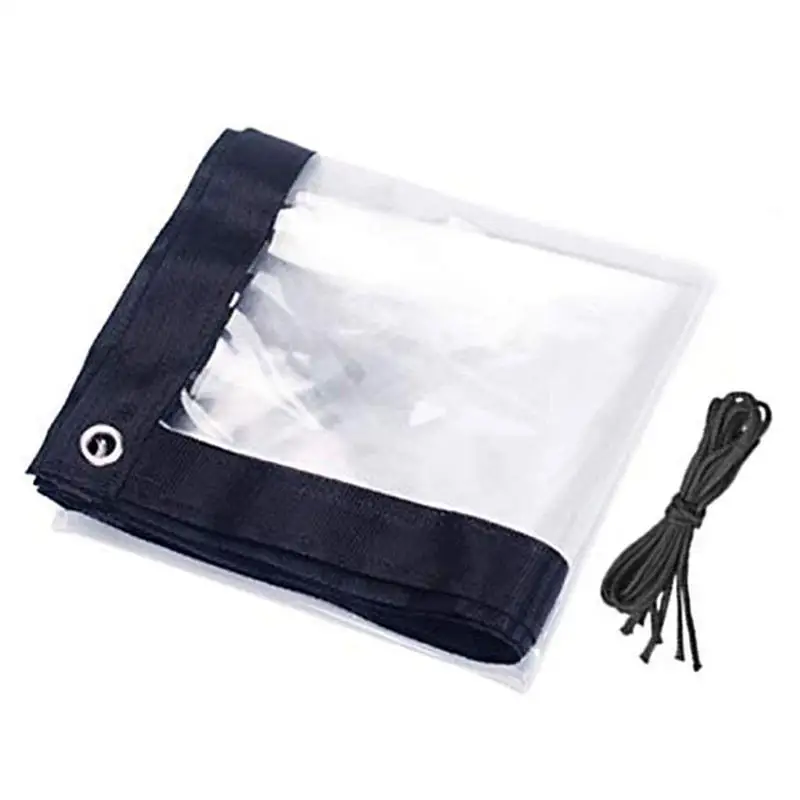 

Tarpaulin Rainproof Cloth Garden Plant Shed Boat Car Truck Canopys Waterproof Shading Sail Pet Dog House Cover With Grommets