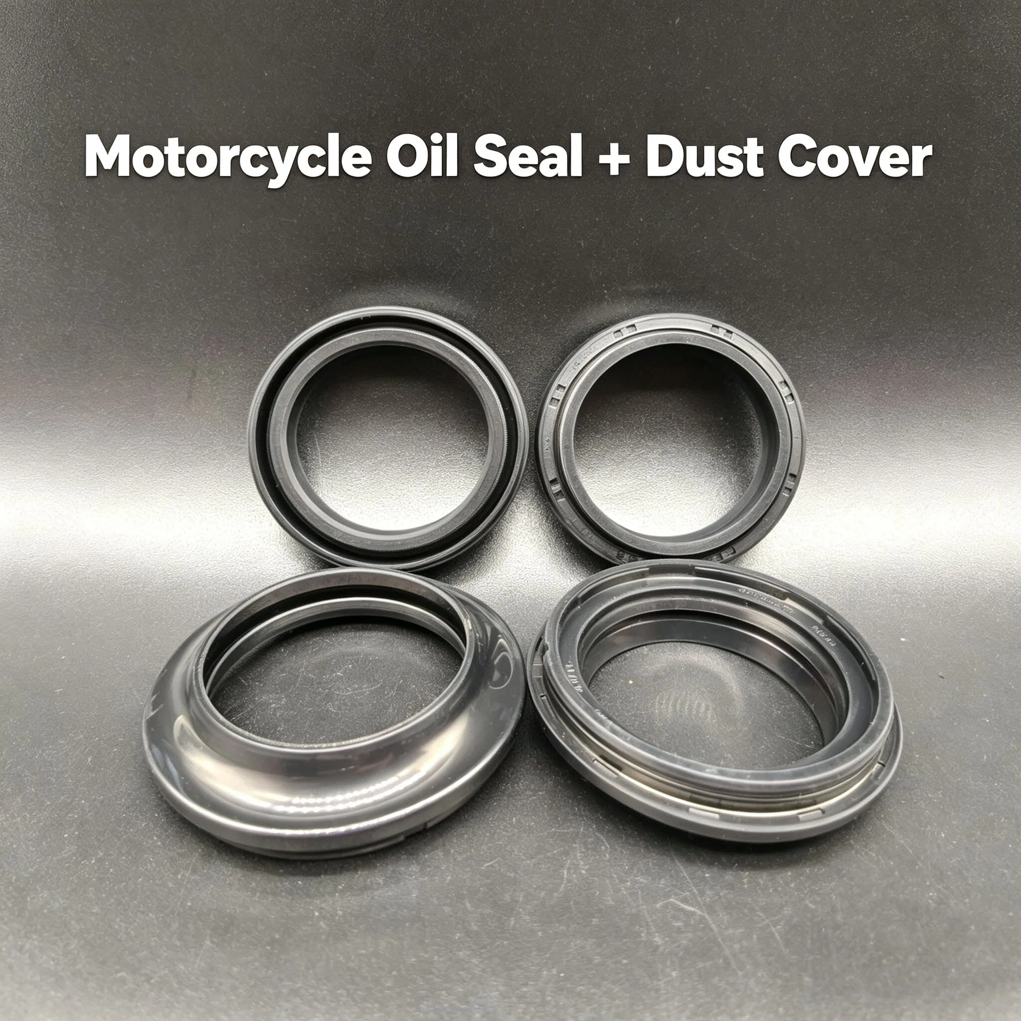 Фото Сальник переднего амортизатора для Suzuki GSXR1100 86-94, RM125L 1990, RM250K 89-90, SV400 98-2003, SV650S 99-02, VX800 1990-97 №3