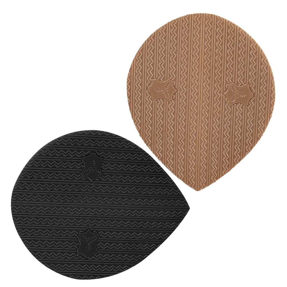 2 шт. противоскользящие подошвы для обуви без подушечек на пятке с нашивкой в