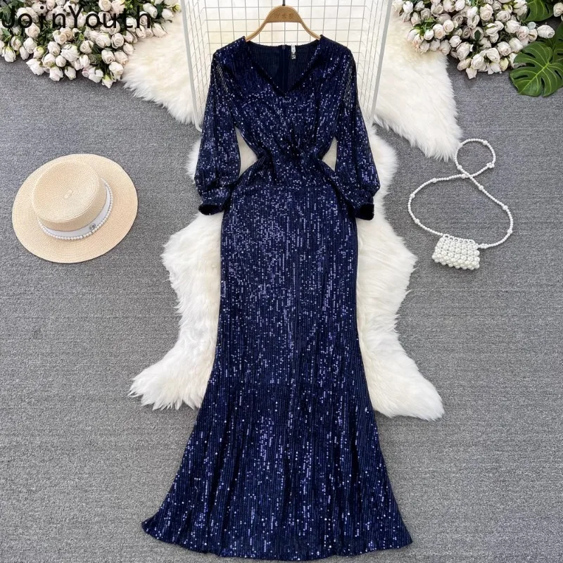 2024 Vestidos De Mujer вечерние платья для женщин туника с v-образным вырезом и