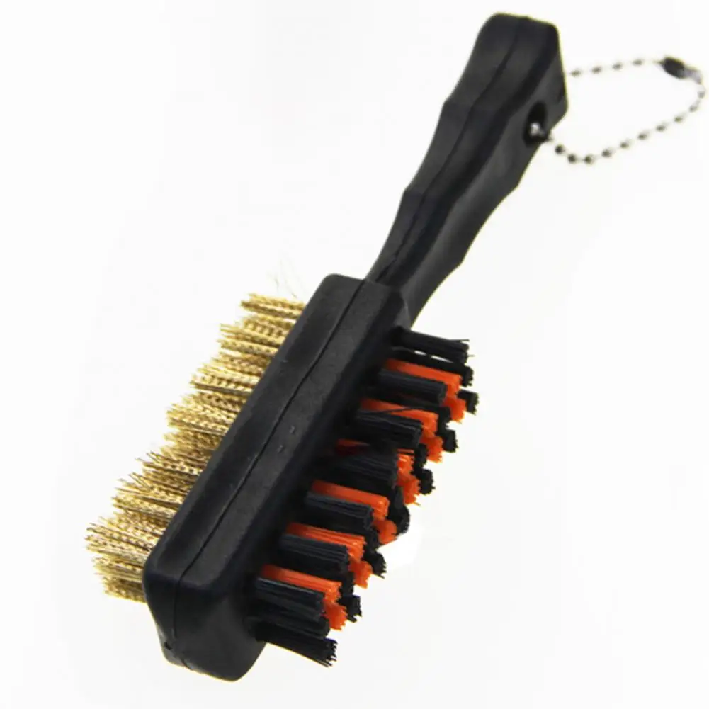 

Портативная прочная щетка для чистки мячей для гольф-клуба, эффективная износостойкая щетка для гольфа