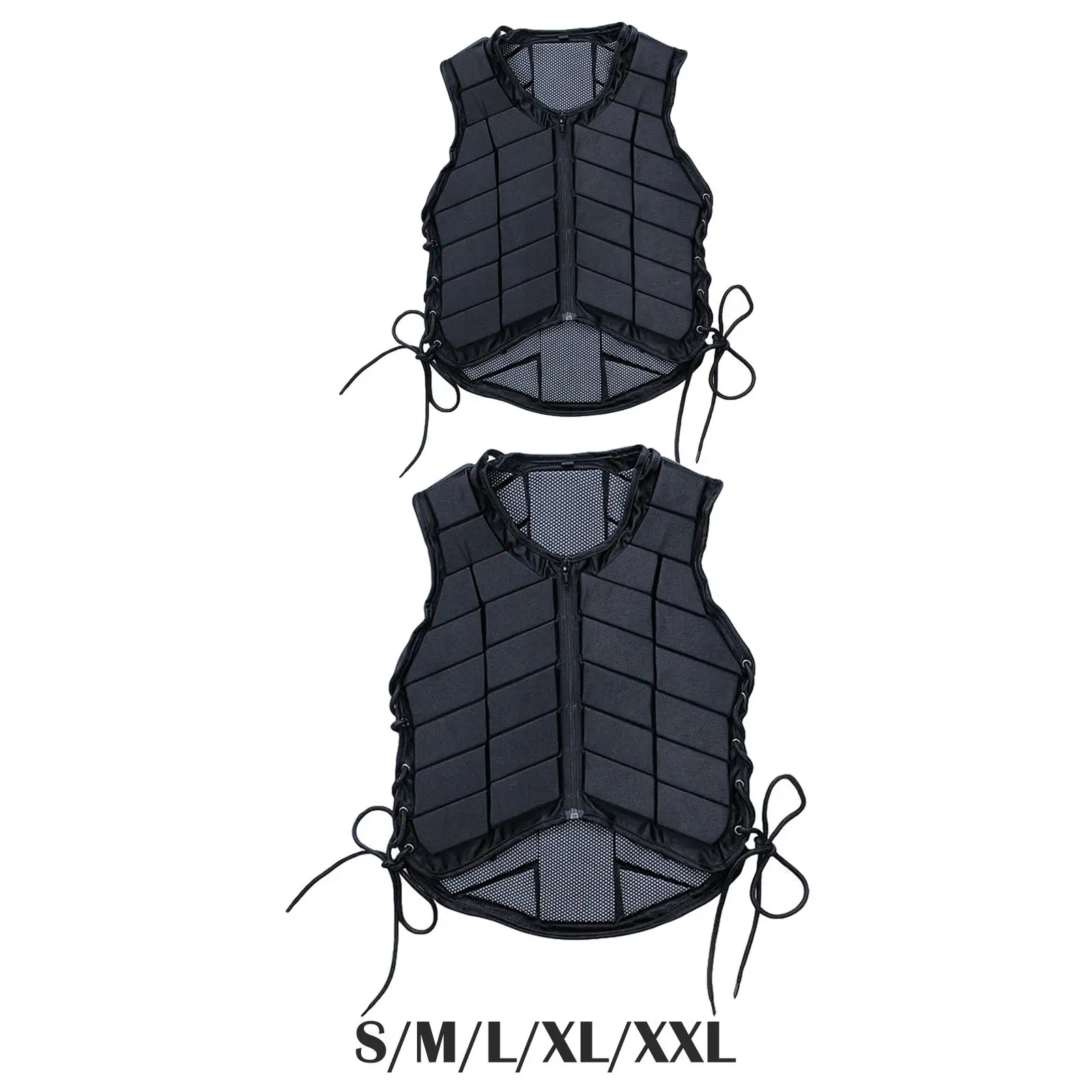 

athleticsshop2018 Horse Riding Vest Equestrian Vest Adjustable Waistcoat Vest