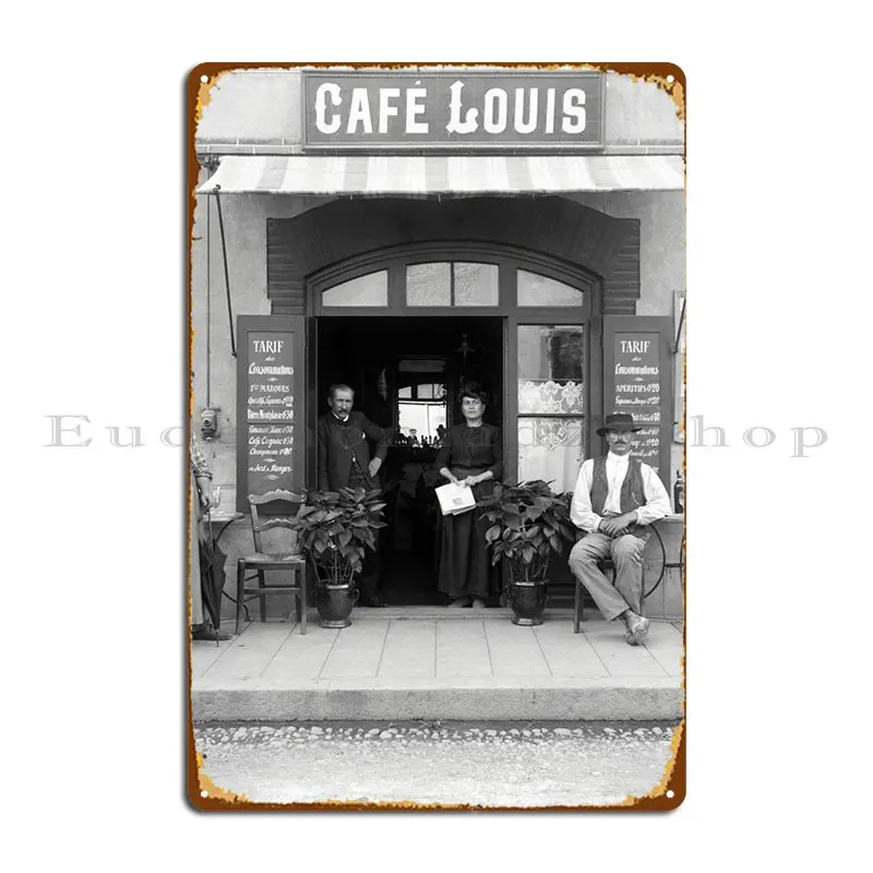 

Винтажный металлический знак для бара, кафе Louis, украшение, винтажная Настенная роспись, печатный клубный жестяной знак, постер