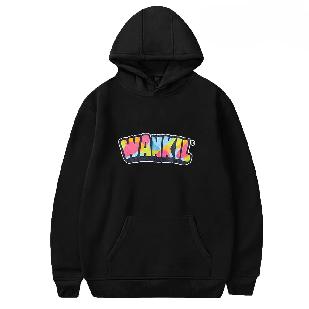 Толстовка Wankil Studio Merch с капюшоном для мужчин и женщин Свитшот в стиле Харадзюку