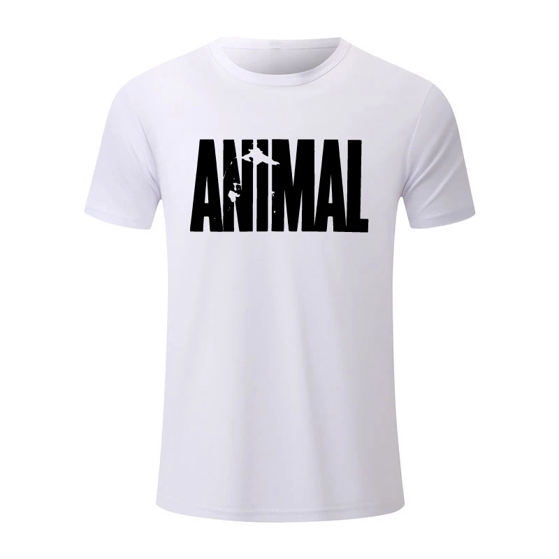 

Quick-drying T-shirt Summer Men/Women Breathable Sports Tops Skin-friendly and Comfortable Animal Print T-shirt
