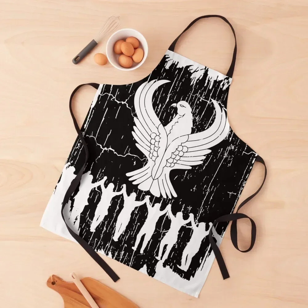 Фартук Pyrrhic Serra Pontian Dance мужской кухонный аксессуар настраиваемый для женщин