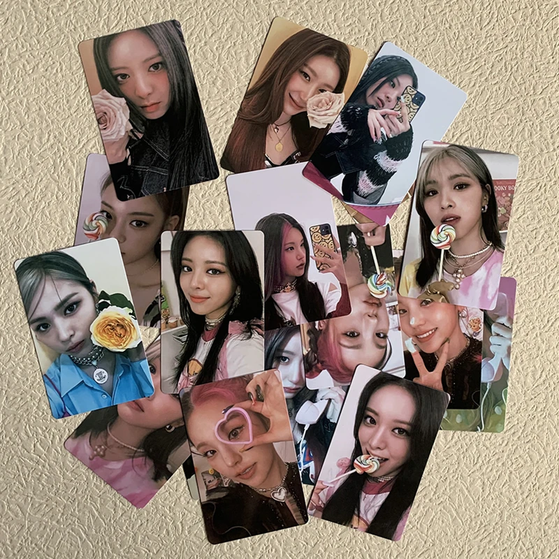 Фотооткрытки KPOP ITZY 6 шт./компл. новый альбом CRAZY IN LOVE самодельные ломо-карты HD