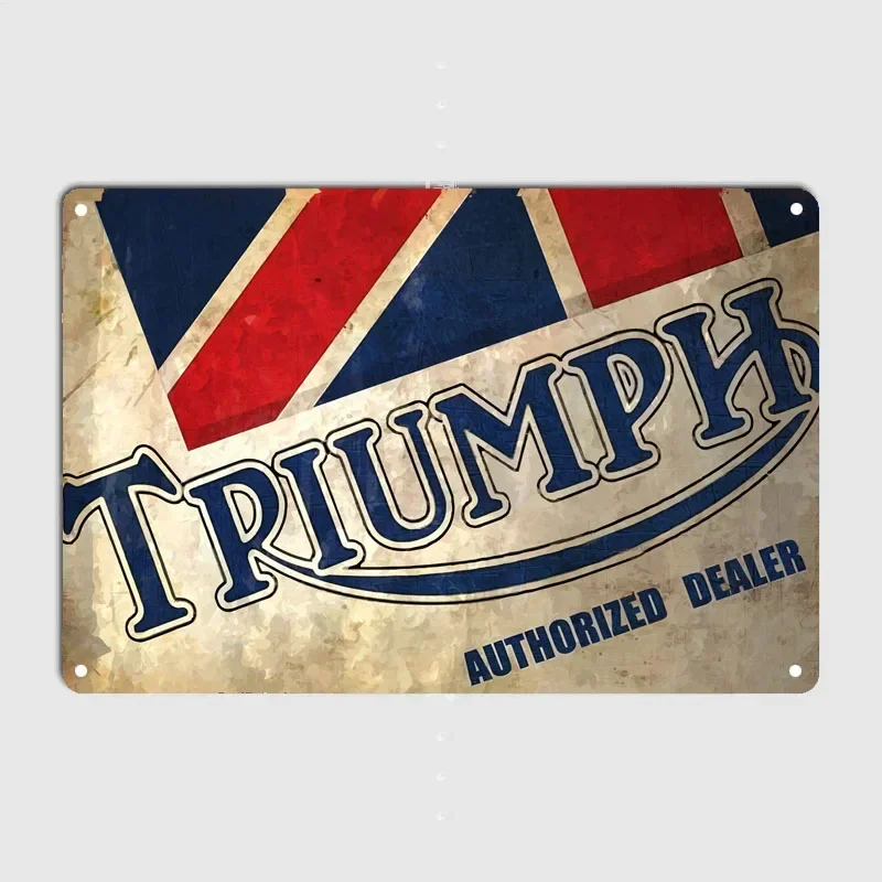 Металлические вывески винтажные украшения настенный декор авторизованный дилер