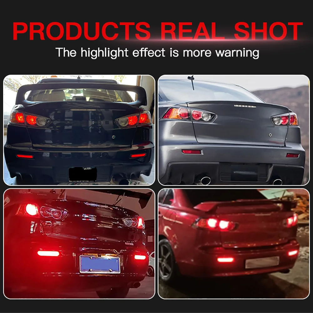 Автомобильный задний бампер фонарь ограничитель для Mitsubishi Lancer Gt Ex 07-19 Asx Rvr Outlander