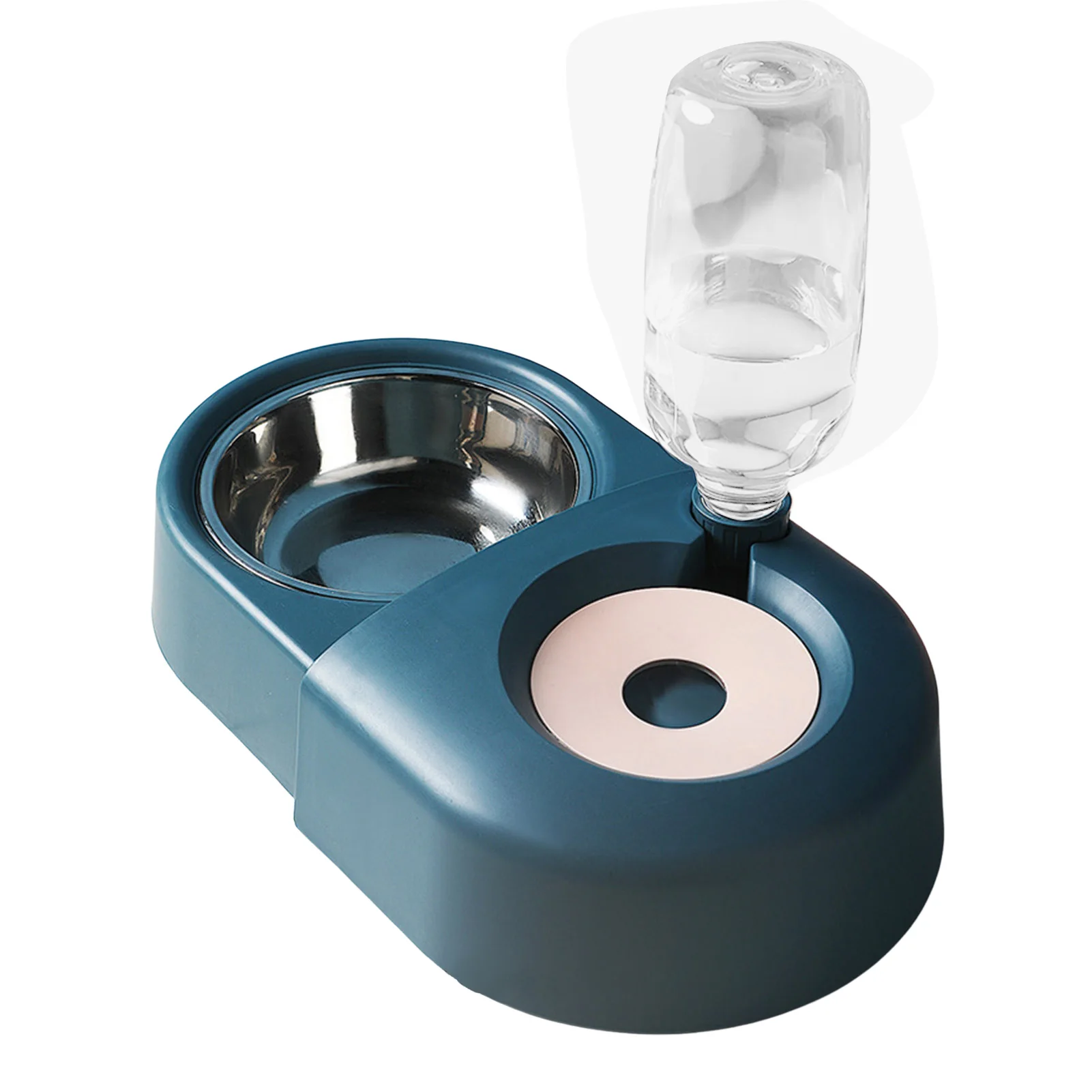 

Automatic Water Bowl For Dogs Automatic Cat Dog Food Dispenser Water Bowls Interactive Stainless Steel Food Dispenser And