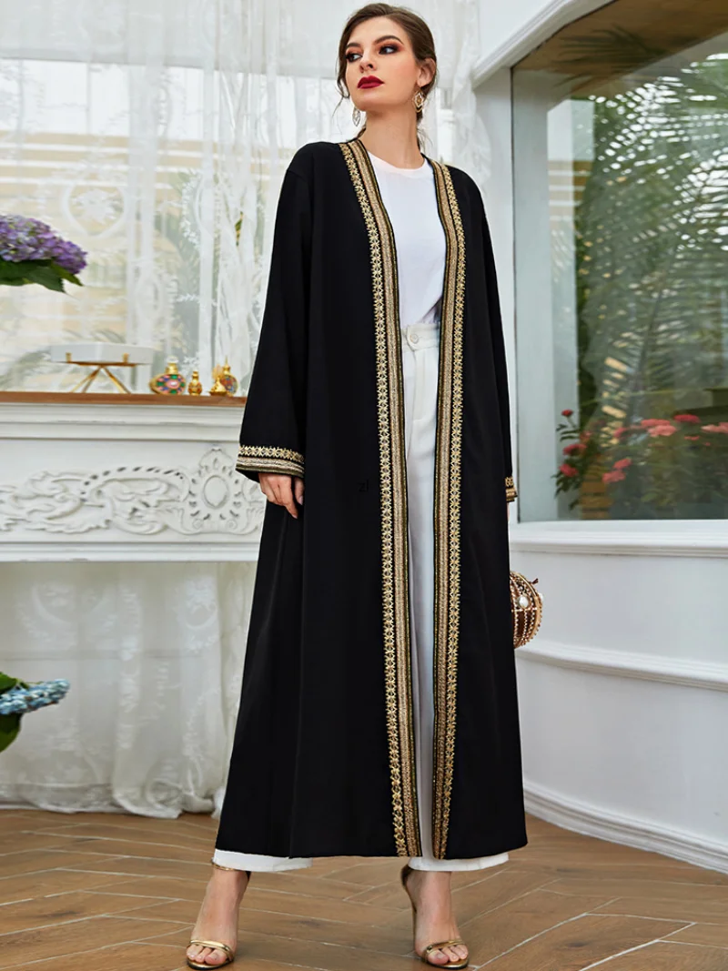Ramadan Turkey Muslim Abaya Dress Women Morocco Kaftan Lace Party Dresses Belted Dubai Abayas Belted Maxi Vestdios 2023 Robe Eid