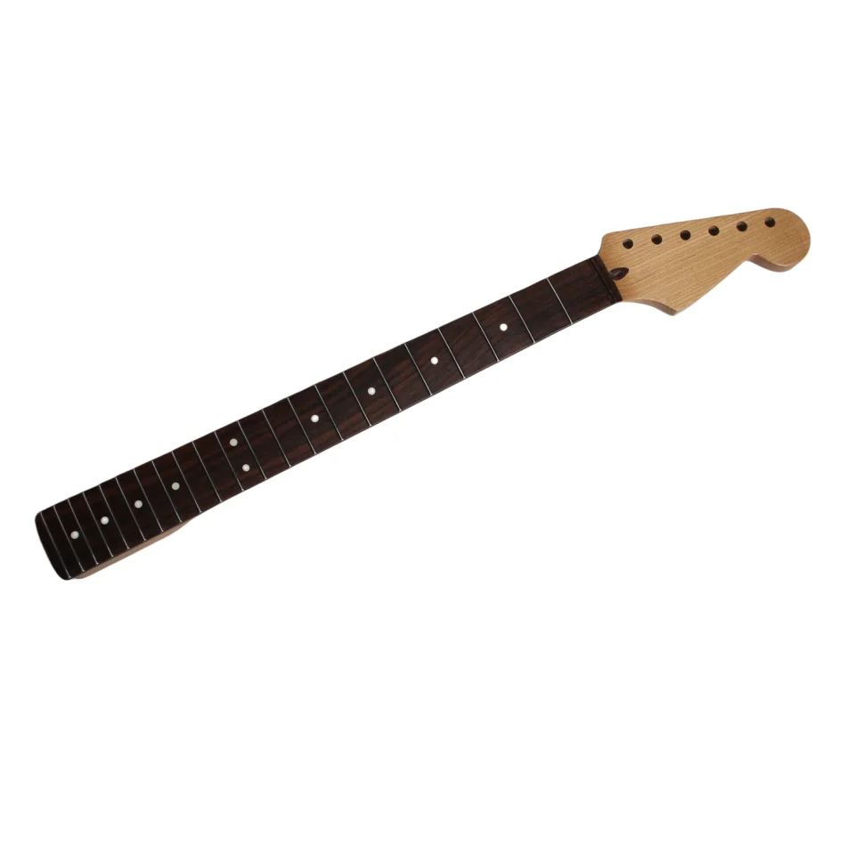 

High-end Custom ST 22 frets Quartersawn Roasted Maple neck Rosewood fretboard Electric guitar neck