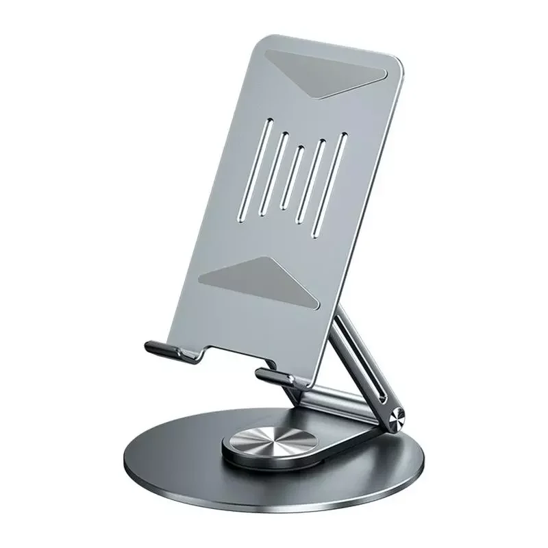

NEW2023 Swivel Tablet Stand Holder Foldable Tablet Dock 360 Degree Rotating Desktop Tablet Mount Portable Mobile Desktop Bracke
