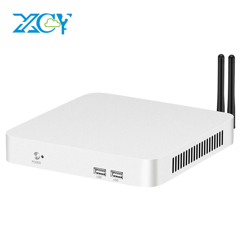 XCY Mini PC Intel Core i3-5010U Processor 8GB RAM 256GB/512GB SSD Gigabit Ethernet 300Mbps WiFi Windows 10