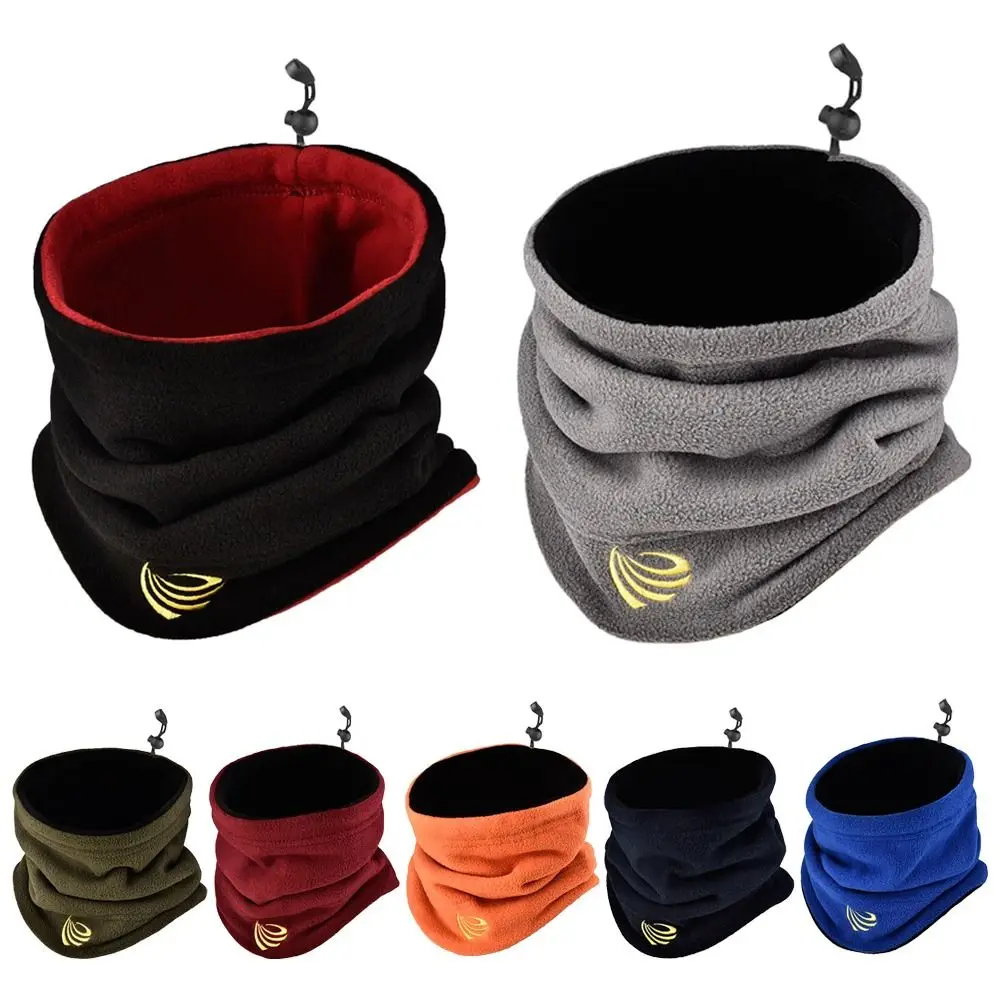 Ski Tube Scarf Cold-proof Collar Fleece Neck Gaiter Half Face Mask