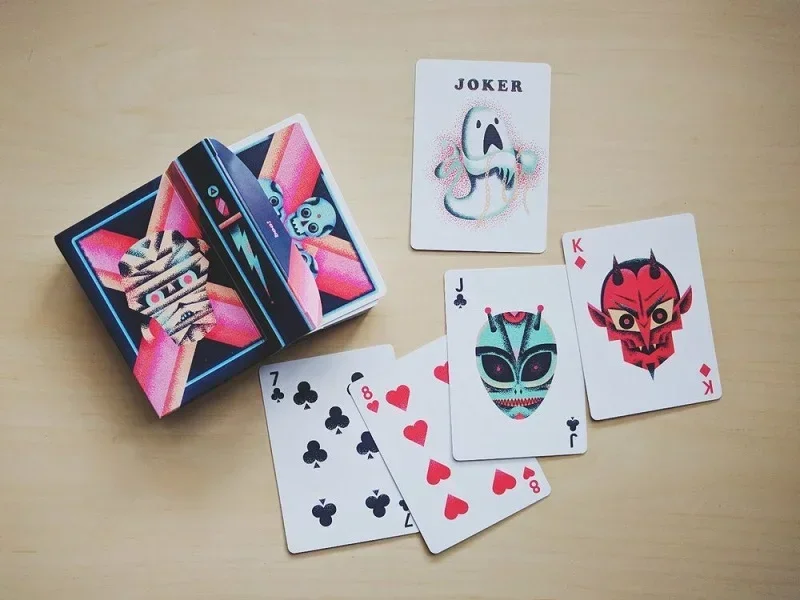 Ellusionist маленькая колода ужасов игральные карты USPCC палубная карта для игр