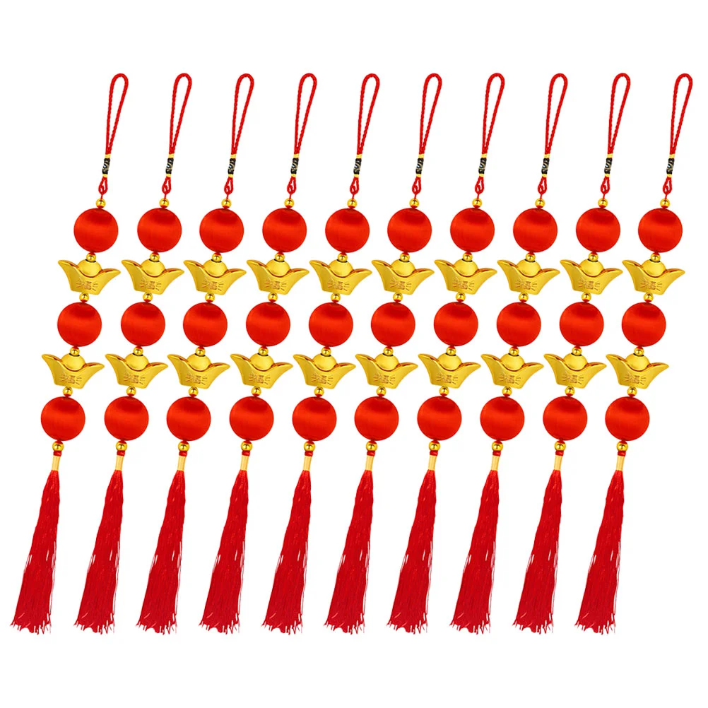

10pcs Chinese Decorative Chinese New Year Decorations Spring Festival Decorations