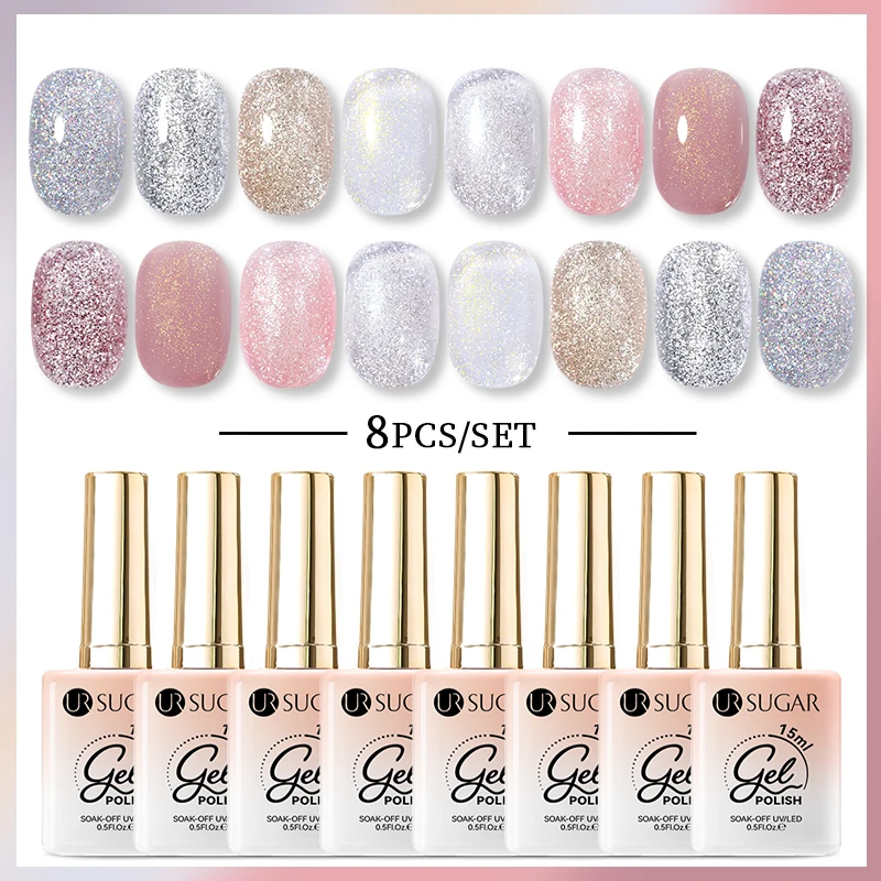 UR SUGAR 15 мл цветной гель-набор цветов долговечный для маникюра полуперманентный