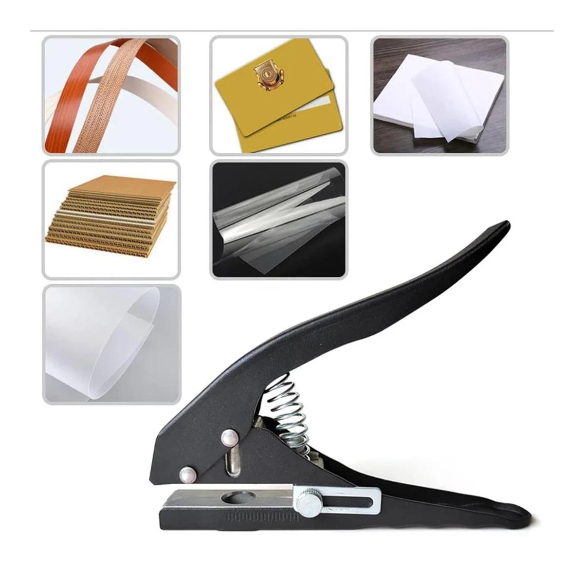 Круглый дырокол 8 мм 10 12 ручной круглый с одним отверстием для удостоверений