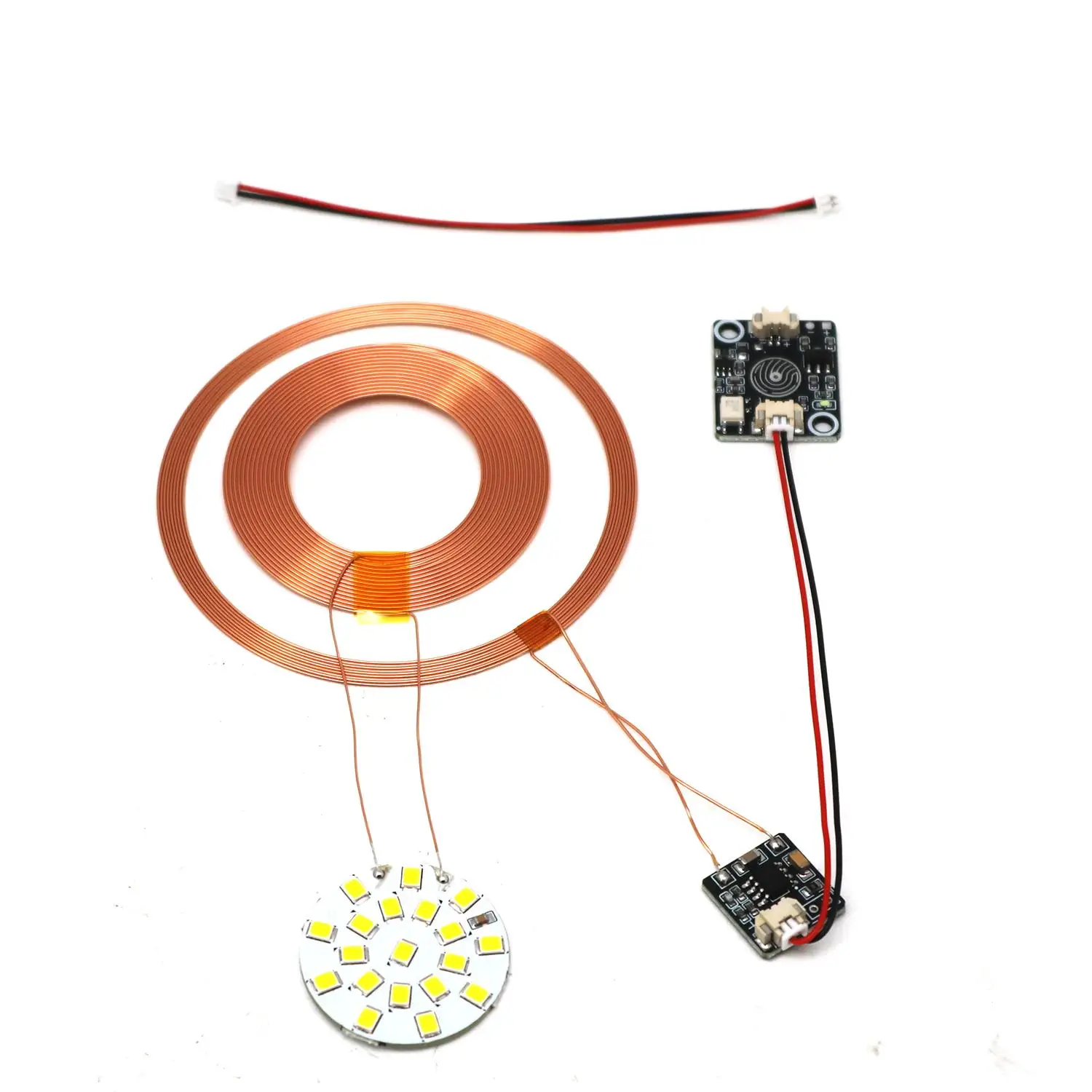 

12В маглев беспроводная система питания DIY магнитная левитация лунная лампа передатчик + приемник катушка светодиодный глобус ночное освещение F / стол декор