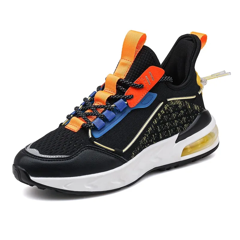 

Runway Sneakers Mens Running Shoes Breathable Air Cushion Sport Trainers Large Size 39-45 Men Jogging Trainers Sports Shoes Male