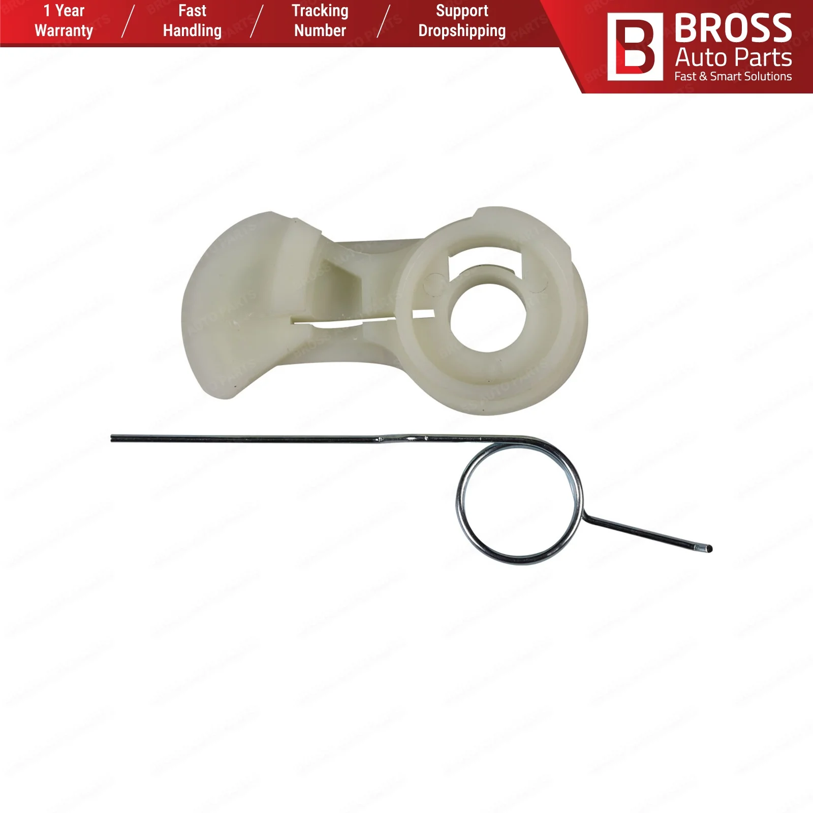 Bross автозапчасти BWR1109 электрический регулятор окна Угловой пластиковый набор для