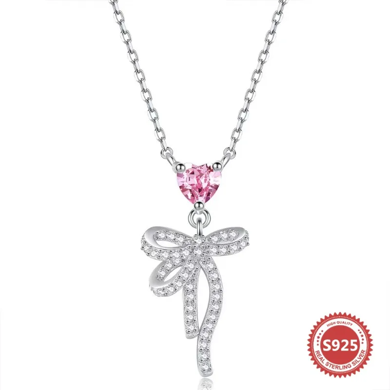 Комплект из колье и серёг серебра 925 пробы