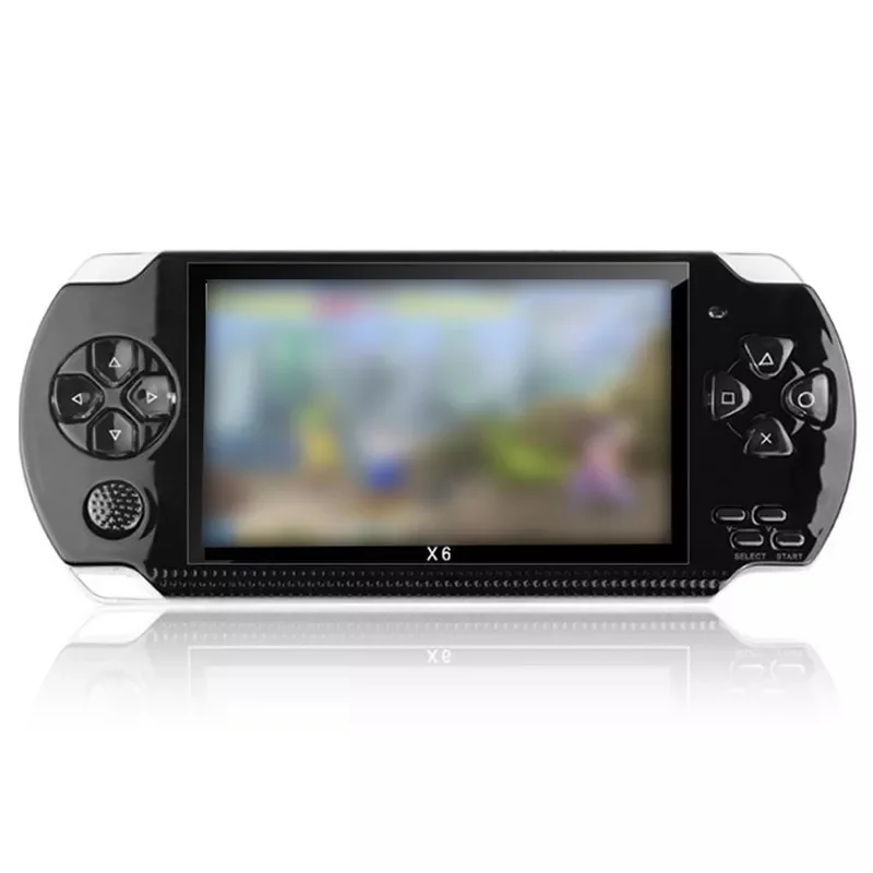 

X6 8GB 128-bit Handheld Game Console 10000+ Games 4.3 Inch PSP HD Retro Handheld Video Game Console Video Gaming Game PlayerBest