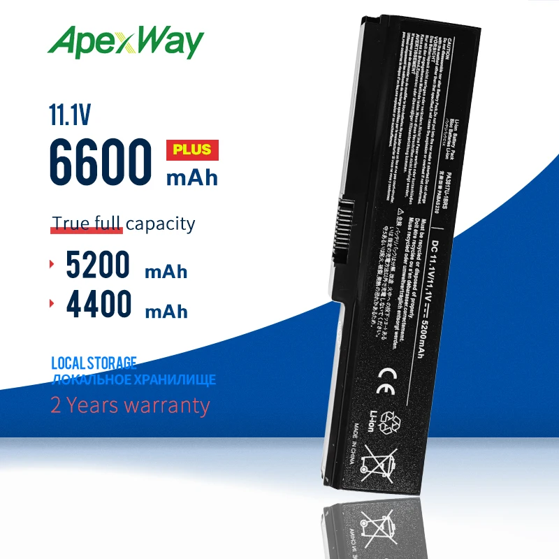 

Apexway PA3817U-1BRS Laptop Battery for Toshiba Satellite A660 C640 C650 C655 C660 L510 L630 L640 L645 L650 L655 L700 L750 U400