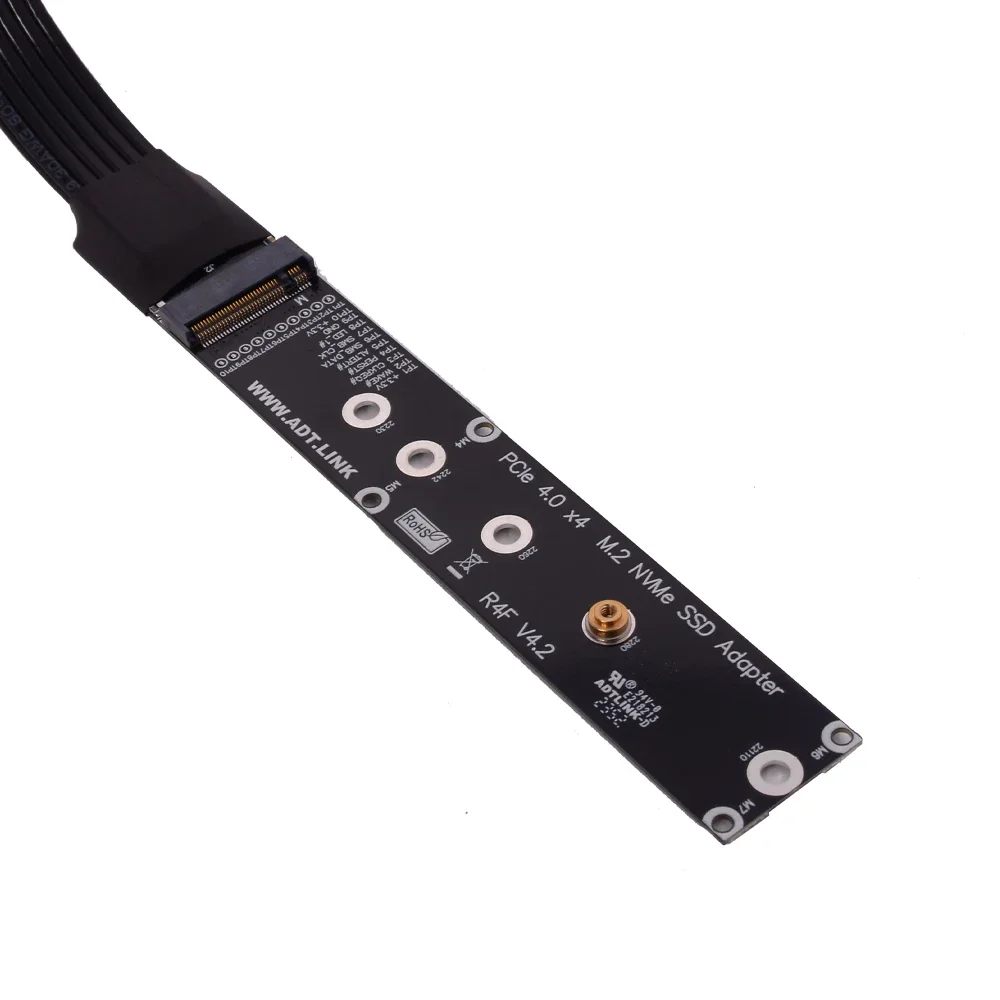 NVMe SSD Riser Card R44SF K44SF K44SH Удлинительный кабель M.2 Поддержка твердотельного