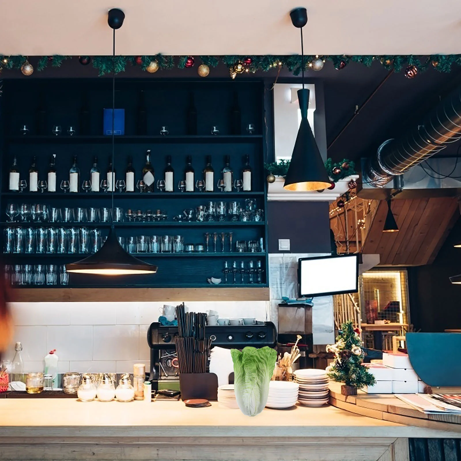 Имитация модели салата ложная поддельная опора реквизит для овощей украшение