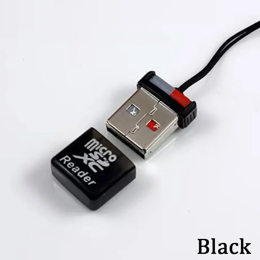 

Мини-кардридер JCD USB 2.0 для карт Mini SD/SDXC