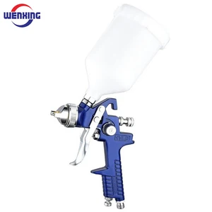 1,4 мм 1,7 мм Профессиональный HVLP распылитель воздуха распылитель краски 600 мл гравитационный питательный Аэрограф Комплект для автомобильной мебели инструмент для распыления краски краскопульт