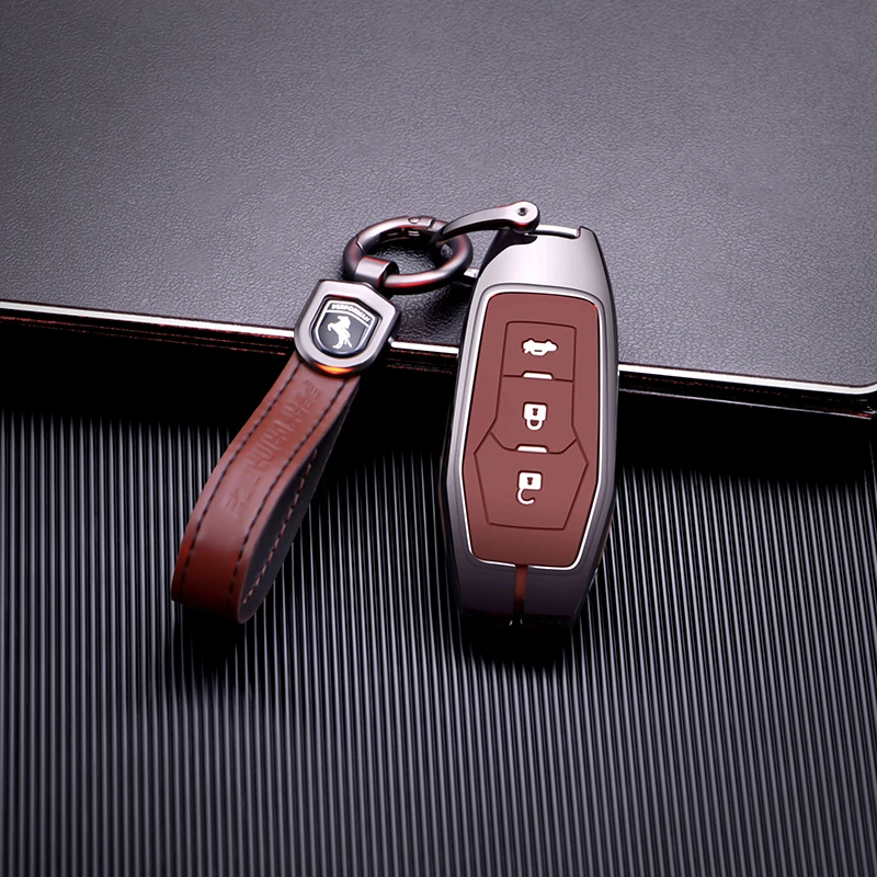 

2019 Soft Key Cover Case For Ford Fusion Mondeo Mustang F-150 Explorer Edge 2015 2016 2017 2018 Car Styling Key Protection