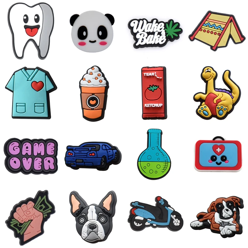

Men Gifts Shoes Accessories Boy Packs Wholesale Bulk Girl Decorations for Croc Shoe Charms Kids Women Charm Set Jeans Para Pins