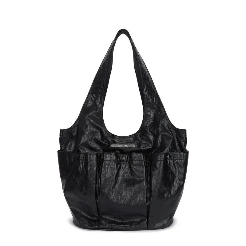 2024 Корейская нишевая роскошная дизайнерская сумка-тоут вместительная сумка на