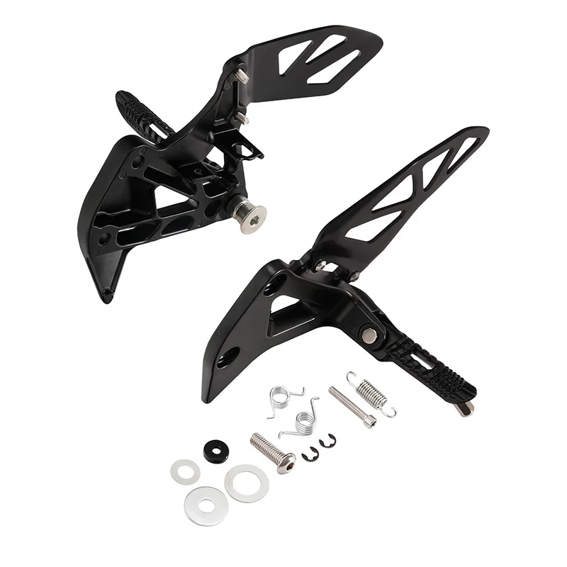 Передние подножки водителя мотоцикла кронштейн для Suzuki GSXR GSX-R 1000 2017 2018 2019 2020 2021 2022