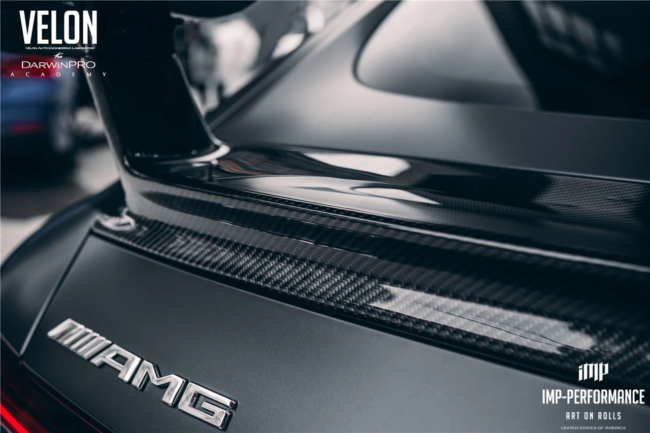 Автомобильные аксессуары частичное углеродное волокно PCF GT Style IMP Wing подходит для