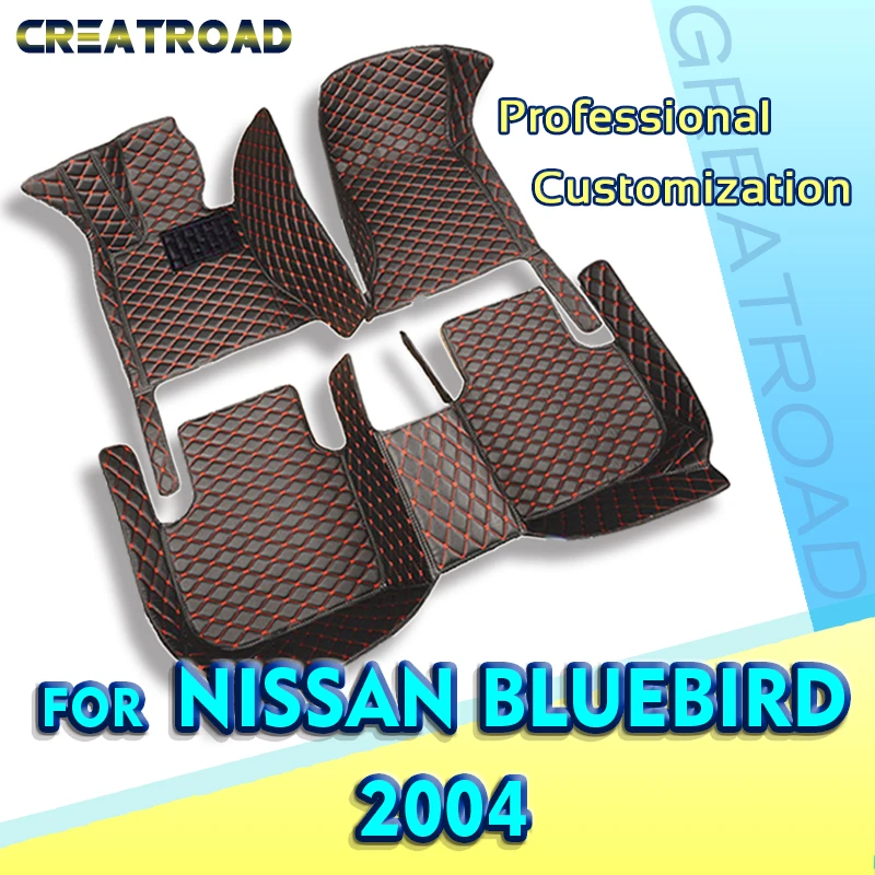 

Car Floor Mats For Nissan Bluebird 2004 Custom Auto Foot Pads Automobile Carpet Cover Interior Accessories