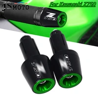 for kawasaki z750 z750 z 750 2007 2012 78 22mm motorcycle handlebar grips caps handle bar ends counterweight plug slider cover