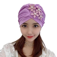 new 1pc high elastic swimming cap women free size flowers long hair protect ears sports beach pool hat nylon adults accessories