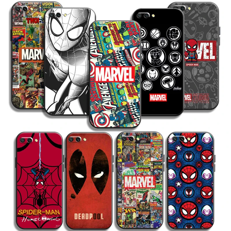 

Marvel Iron Man Spiderman Phone Cases For Huawei Honor 8X 9 9X 9 Lite 10i 10 Lite 10X Lite Honor 9 Lite 10 10 Lite 10X Lite