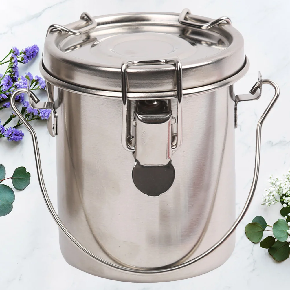 Двухслойный металлический держатель для ручек с крышкой ведро мытья кистей