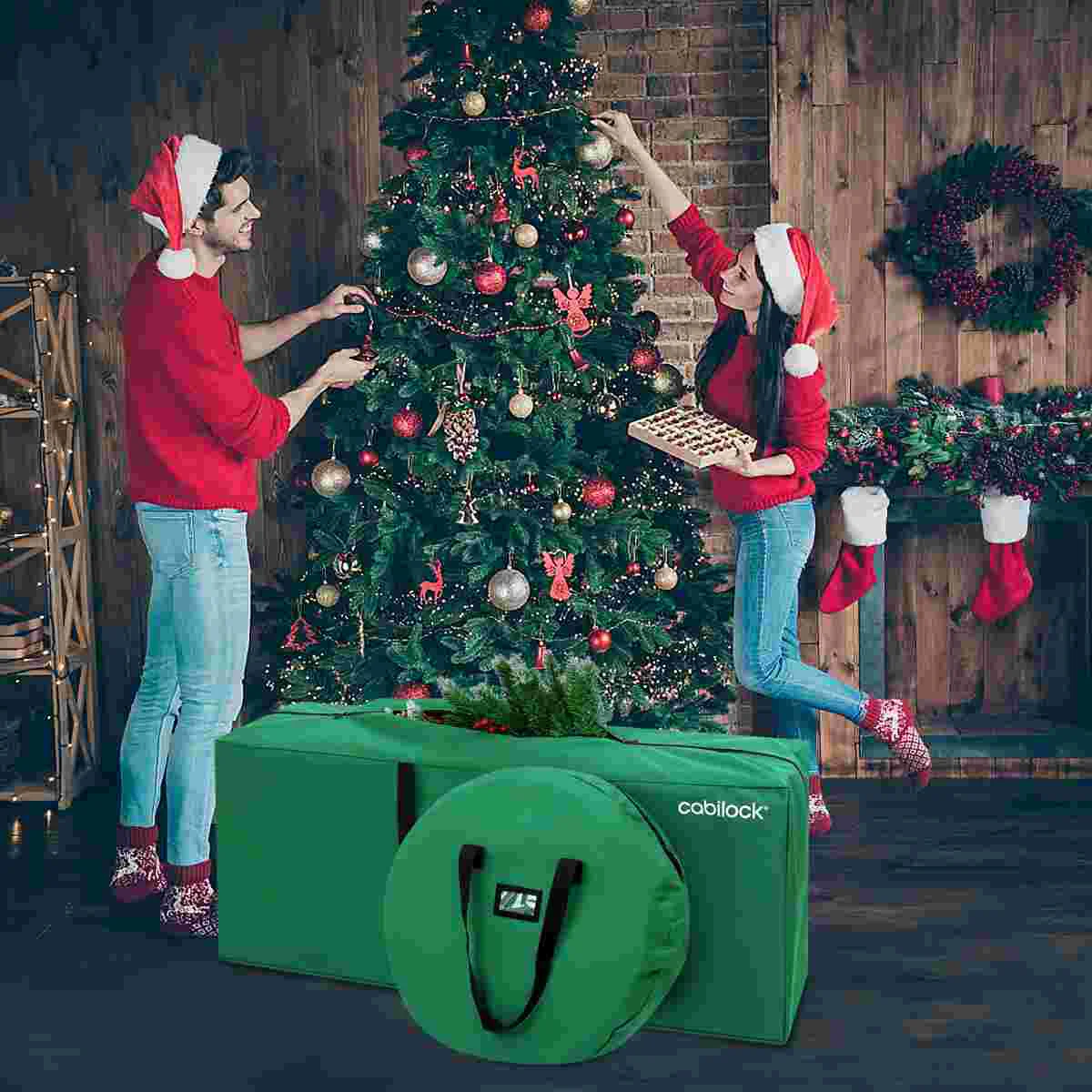 Сумка для хранения рождественской елки праздничный чехол вечеринки прочный